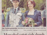 2013.05.13 - Merschel setzt sich durch - Erfolg im zweiten Durchgang - Nordlohne - GN